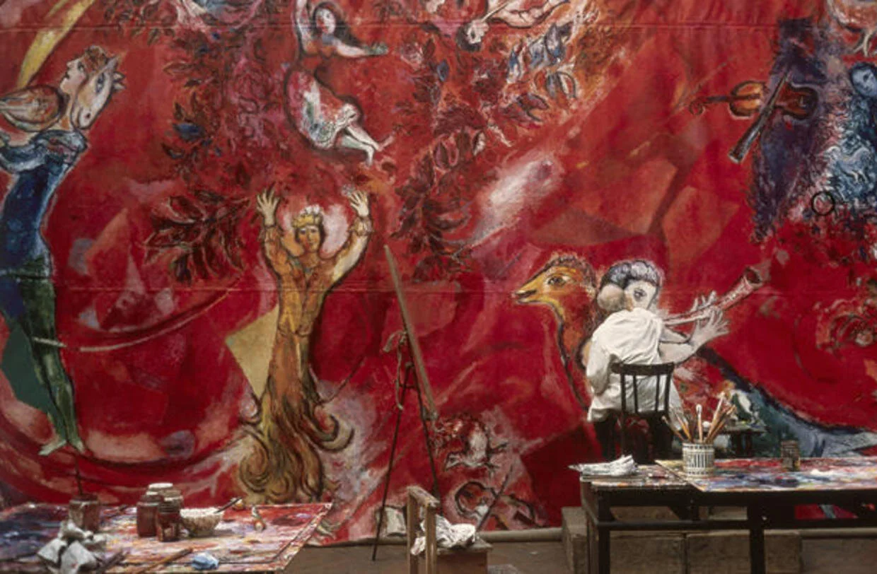 artist marc chagall life & bio | modern architecture & design blog